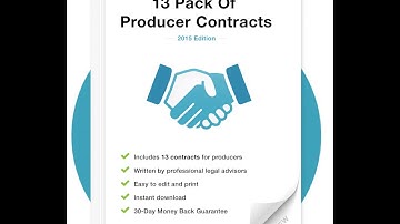 Producer Contract Pack Walkthrough