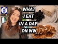 WHAT I EAT IN A DAY ON WW FOR WEIGHT LOSS | ON BLUE PLAN ( WEIGHT WATCHERS)