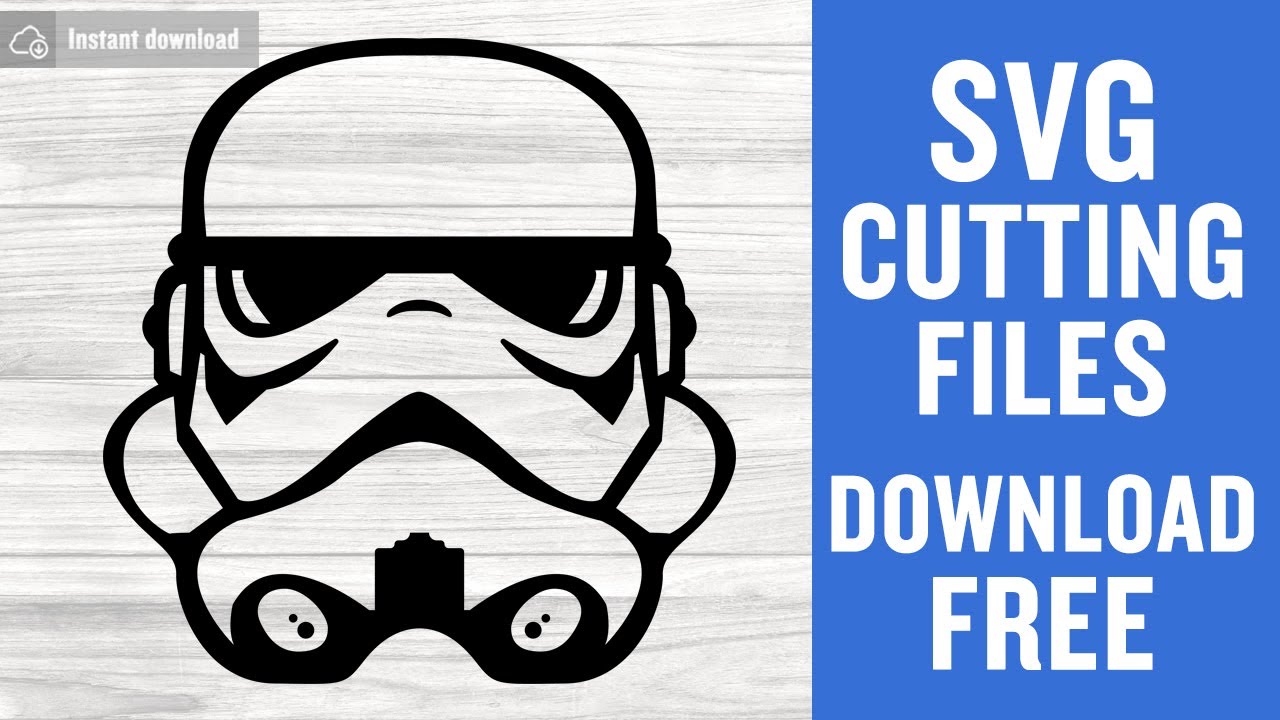 Download Stormtrooper Svg Free Cutting Files For Silhouette Instant Download Youtube SVG, PNG, EPS, DXF File