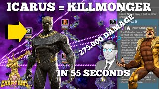 Icarus Path Act 6.4.4 Killmonger vs Sabretooth Road to Thronebreaker | Marvel Contest of Champions