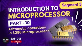 Arithmetic operations in 8086 microprocessor | ADD, ADC, INC, MUL