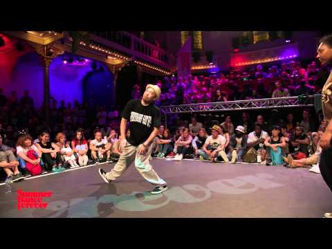 Paris vs Gucchon JUDGE BATTLE Popping Forever - Summer Dance Forever 2015