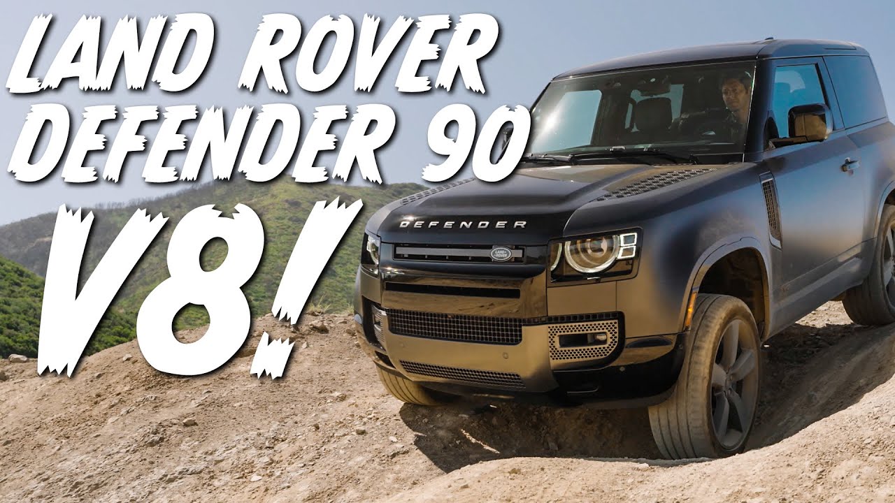 The 2022 Land Rover Defender 90 V8 is an angry mountain goat