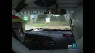 Rally Retro Onboard: CRASH Jaap van Lagen (Mitsubishi) Rally Barneveld stage 1