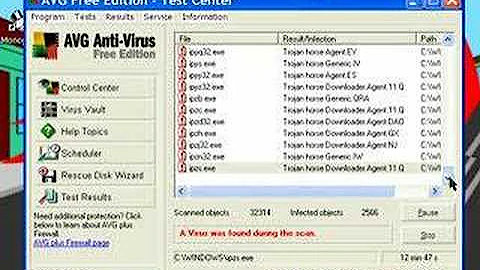 Computer With 10,000 Viruses