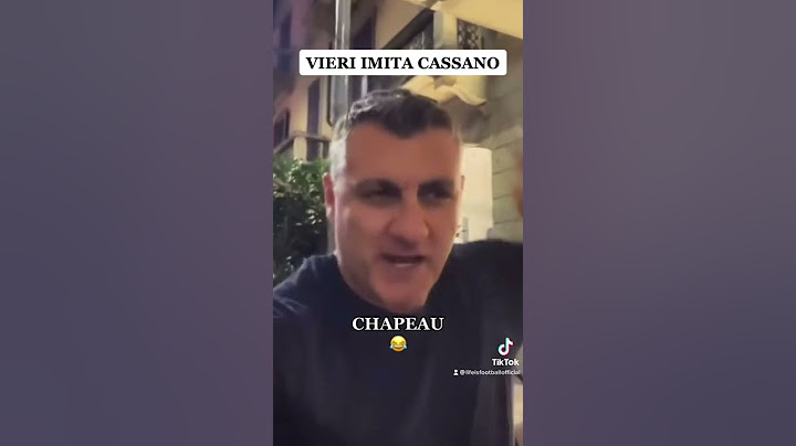 VIERI imita CASSANO *DIVERTENTE* 😂 #calcio #shorts #bobotv #cassano #vieri