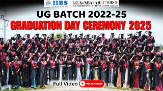 Graduation Day Celebration UG Batch 2021-24 | IIBS Bengaluru | Degree Awarded | #fullvideo