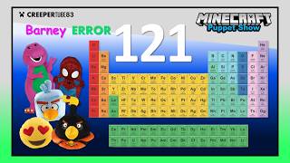 [CT83] Barney Error 121 | MinecraftPuppetShow