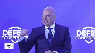 DEFEA Conference 2026: Nikolaos Dendias, Minister of National Defence/Pierros Tzanetakos, Journalist