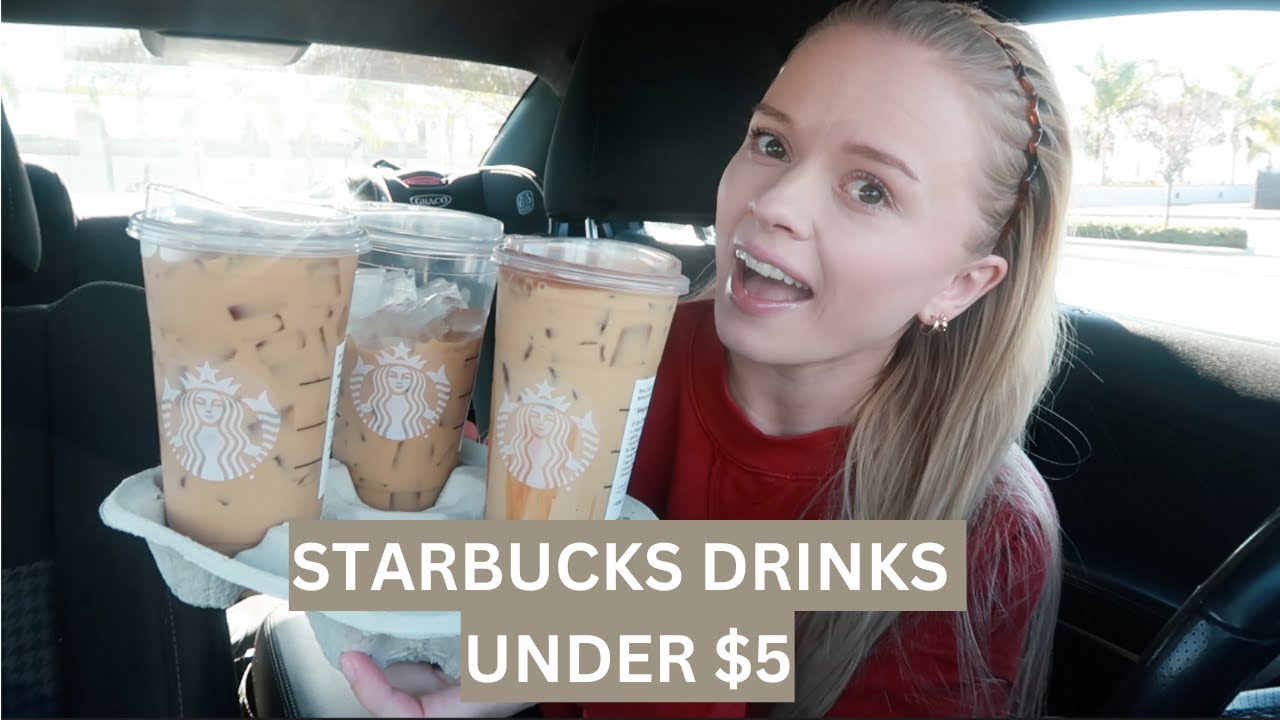 Woman Shares How to Get Starbucks Drink for Under 5 Dollars