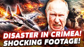 🔥UKRAINE’S SUPER STRIKES! RUSSIAN AVIATION BURNING IN CRIMEA! PUTIN’S CRAZY ULTIMATUM |UKRAINE TODAY