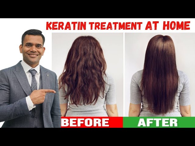 RICE KERATIN TREATMENT At Home for Straight Shiny Smooth Hair  Using  Natural Ingredients  YouTube