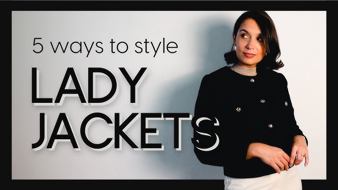 How to wear a Chanel style tweed jacket, Chanel style tweed jacket