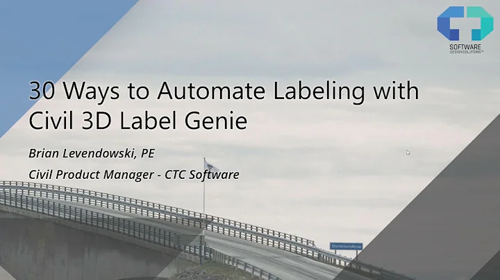 30 Ways to Automate Labeling with Civil 3D Label Genie