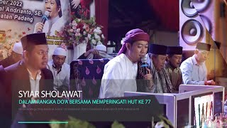 SYIAR SHOLAWAT (MRM) BERSAMA WARGA BABAKAN DAN MASYARAKAT LUMAJANG SEKITARNYA