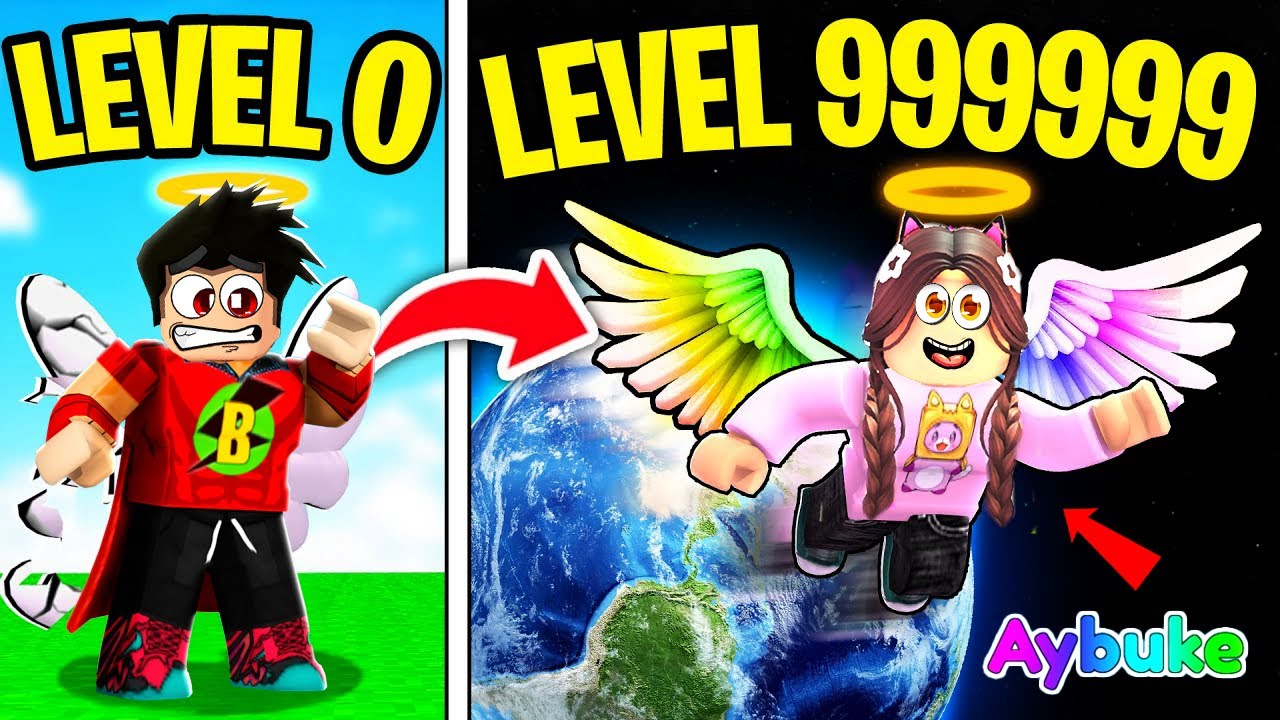 Kanat Taktık ve Kuş Olduk! Aybüke ile Yarıştık 😂 Roblox