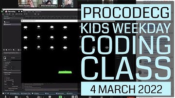 ProCodeCG Kids Weekday Coding Class - Friday - 4 March 2022