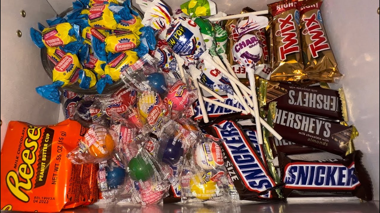 ASMR Candy Unboxing, Unwrapping, no talking. YouTube