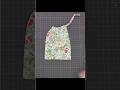 5分あれば作れる!1番簡単に巾着袋を作る作り方#shorts