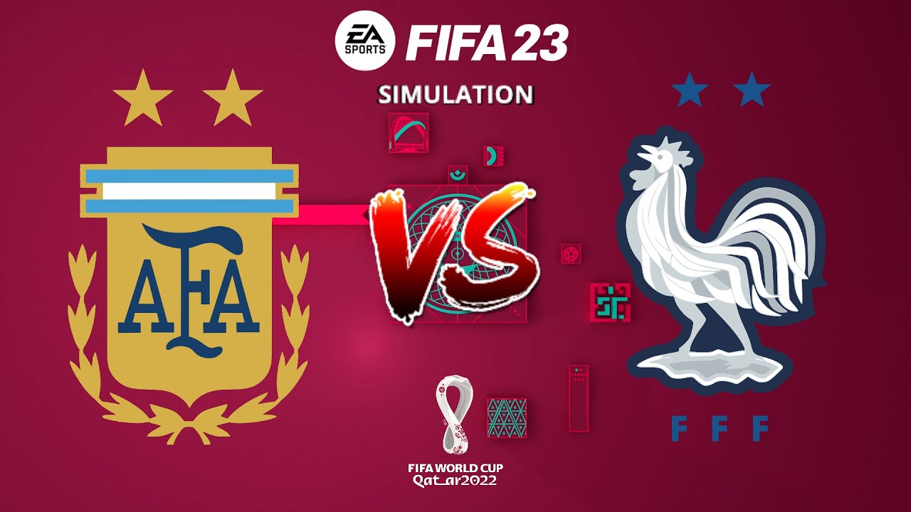 ARGENTINA VS FRANCIE | WORLD CUP 2022 - Finále | FIFA 23 SIMULACE‼️