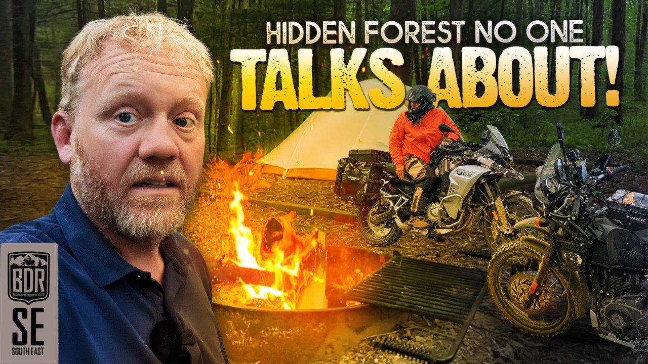 SEBDR Day 2: Epic Motorcycle Ride Through Wild Forest Trails - YouTube