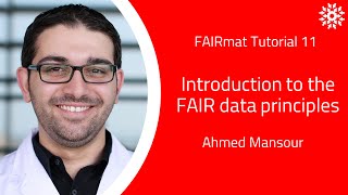 FAIRmat Tutorial 11: Introduction to the FAIR data principles