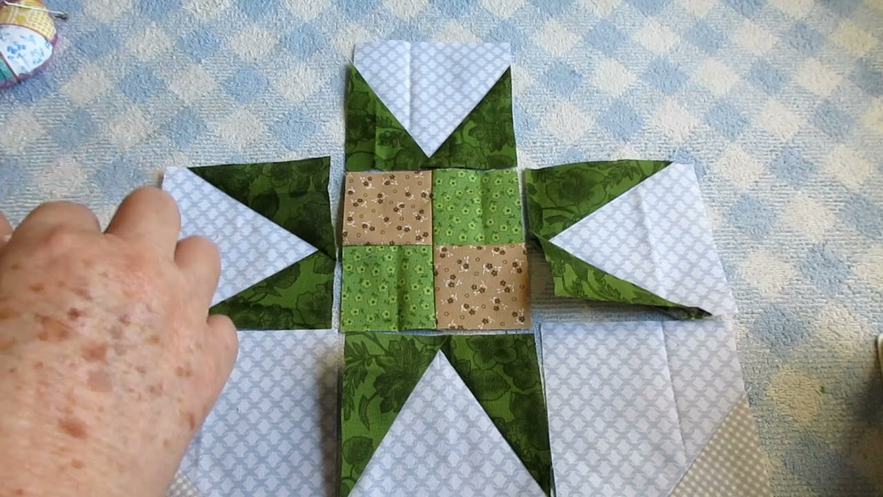 Estrella de 8 Picos o Maverick Star, Patchwork