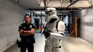 Anaheim PD: Storm Trooper Applies to be a Police Officer