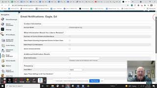 Add email in PowerSchool to receive updates