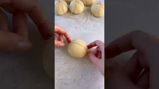 Pumpkin Shaped Milk Buns