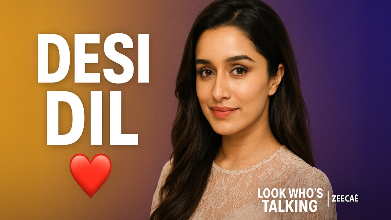 Innocencent - Shraddha Kapoor Look Who’s Talking Bollywood Celebrity Talk Show Zee Café