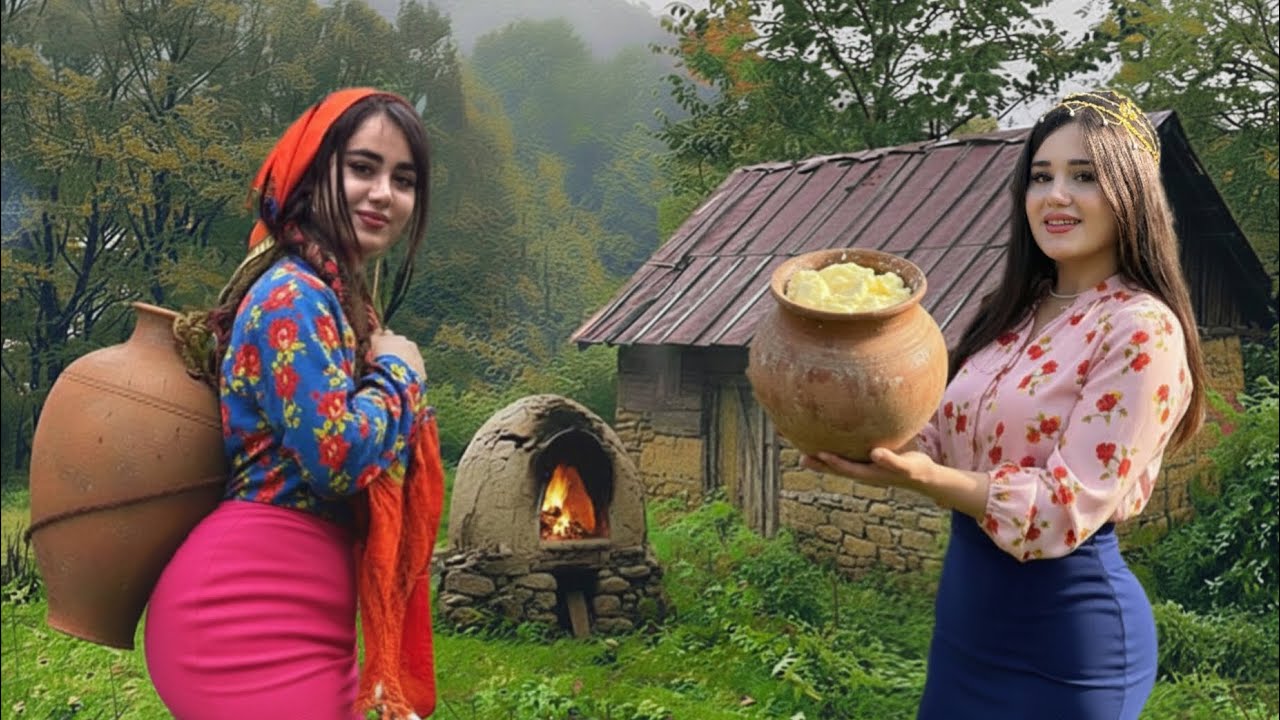 Сельская жизнь вдали от цивилизации | Тяжёлые ежедневные трудности девушек-кочевниц