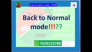 Back to Normal mode. Levels for Nifty and Banknifty for june 7th 2024