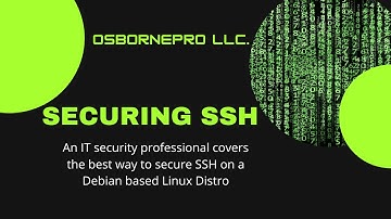 Securing SSH [OpenSSH Linux]