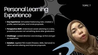 Self Reflection Report UBM599 - Topic 6 & Topic 7