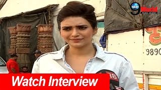 Gauri Aka Karishma Tanna Interview From The Sets Of The Serial Qayaamat Ki Raat