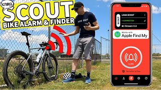 Knog SCOUT Bike Tracker & Alarm // Apple AirTag Alternative