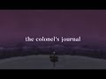 Alec Benjamin - The Colonel&#39;s Journal (Lyrics)