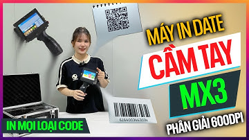 Máy In Date Cầm Tay MX3 Chính Hãng Giá Rẻ Nhất 2024 | In Mọi Loại Mã Code