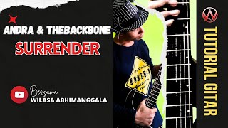 Surrender - Andra and The Backbone Tutorial Gitar