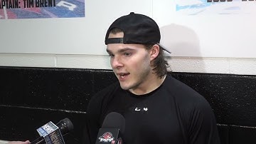 IceHogs Media Day: Forward D.J. Busdeker on Contract Extension - 4/8/22