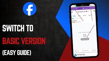 Basic Facebook (MBASIC) How To Switch To Facebook