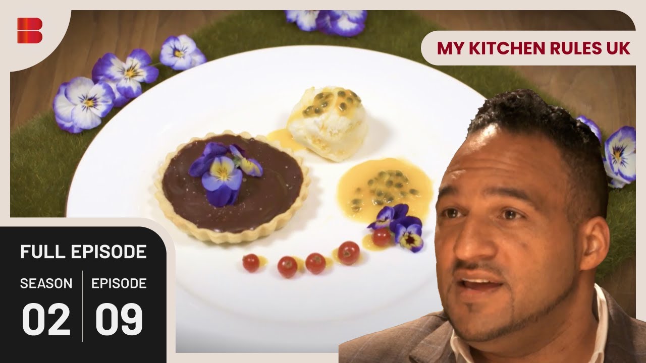 Salted Caramel Tart Steals the Show! - My Kitchen Rules UK