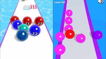 🆚 MARBLE RUN 3D vs 2048 BALL All Levels Gameplay Walkthrough Android, iOS 4