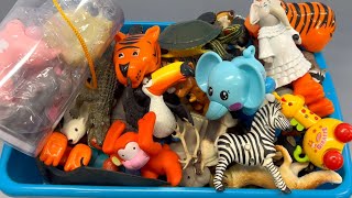 Huge Toy Zoo Wild Animals Collection