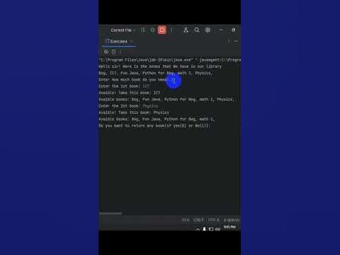 Library Management System CLI Software using #JAVA #engineering #coding ...