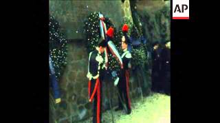 SYND 25-3-74 MEMORIAL SERVICE OF NAZI MASSACRE