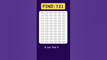 Find odd numbers - 721 - #odd #quiz #braintest