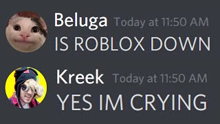 When Roblox Goes Down..