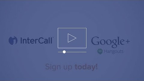 InterCall for Google Hangouts - Full Demo